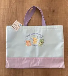 ポケモン レッスンバッグ　手提げ袋 おけいこバッグ　絵本バッグ　通園バッグ