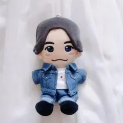 ぬい服　はぴぬい　ちびぬい　ちびスト　服　デニムセットアップ　ぬい服