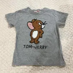 トムアンドジェリー　刺繍Tシャツ　90