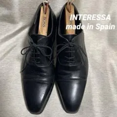 INTERESSA インテレッサ　ストレートチップ　スペイン製