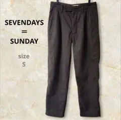 【SEVENDAYS＝SUNDAY】カジュアルパンツ wool 30% S