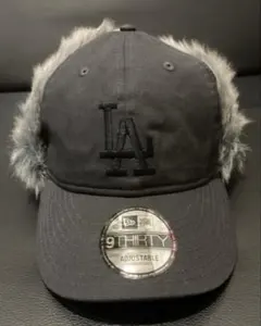 【美品】ニューエラ × LA ドジャース ドッグイヤー キャップ 9THIRTY