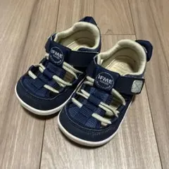 イフミー IFME ネイビー ベビーサンダル 14.5cm