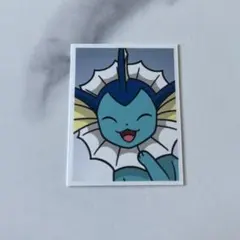 ⁠【ポケモン】シャワーズ 証明写真 ステッカー 韓国 30周年⁠