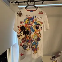 ミッキー キャラクター プリント 半袖Tシャツ