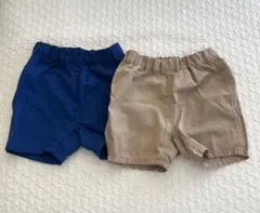 無印良品　キッズパンツ 80サイズ 2枚セット