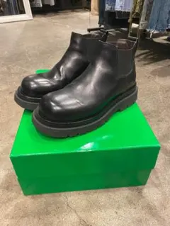 【定価19.8万】Bottega Veneta ラグブーツ グリーン 42.5 BOTTEGA VENETA - 【定価19.8万】Bottega Veneta ラグブーツ グリーン