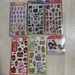 モンチッチ シール　6点セット