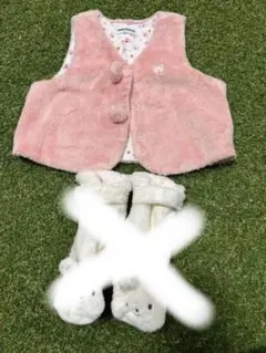 ミキハウス　ベスト　ベビー