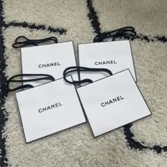 CHANEL ショップ袋小4枚セット