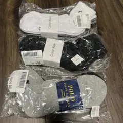 新品 メンズソックス 25-27 CK POLO 9足セット