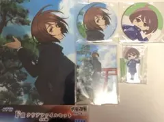 家入硝子　呪術廻戦　セガラッキーくじ　一番くじ　缶バッジ　アクスタ　ファイル