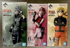 NARUTO】一番くじ フィギュア A・B・C・D賞 4種セット おまけI賞