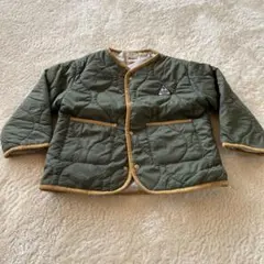 ダウンコート　100cm モスグリーン　MONOSO BLK.Label