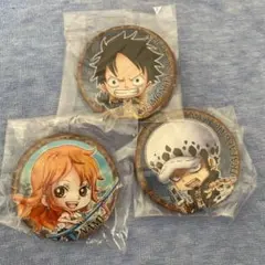 ONEPIECE 缶バッジ 3点セット