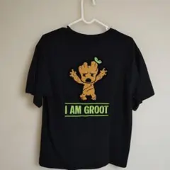 MARVEL グルート 刺繍　半袖　 Tシャツ　マーベル