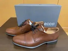 新品ecco Cairoメンズ ドレスシューズ ブラウンのサムネイル
