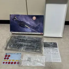 未組立・内袋 미개봉 ハセガワ 1/72 銀河 11型 夜間戦闘機 02413