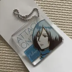 進撃の巨人 アクリルキーホルダー カラーパレットver ミカサ