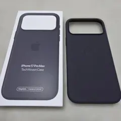 Apple 純正 iPhone 17 Pro Max テックウーブンケース