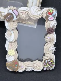 ホイップデコトレカケース(チョコ)