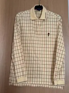 PEARLY GATES☆ 長袖シャツ☆メンズ4☆アイボリー☆ゴルフ