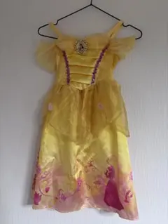 り*あ様 プリンセスドレス 黄色 100cm~110cm