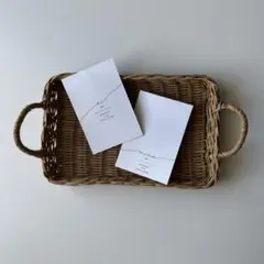 命名書｜手型足型｜ハガキサイズ  _hana26