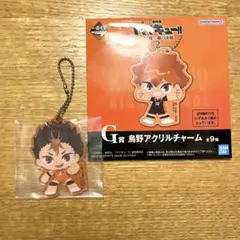 一番くじ　ハイキューゴミ捨て場の決戦2 アクリルチャーム　西谷夕