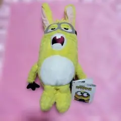 minionsミニオンT-ARTSケビン干支卯うさぎウサギ兎 ふわ黄色ぬいぐるみ