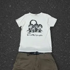 beautiful people KISS コラボ　Tシャツ キッズ 日本製のサムネイル