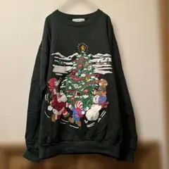 US古着 Victoria Jones クリスマススウェット