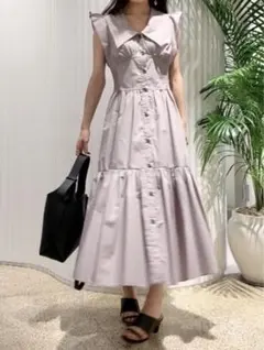 snidel コルセットデザインシャツワンピース