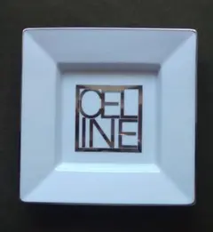 CELINE セリーヌ スクエアトレイ フィリップ・デズリエ Wロゴ【非売品】のサムネイル