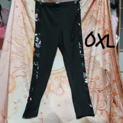 SHEIN CURVE 花柄レギンス 0XL 大きいサイズ