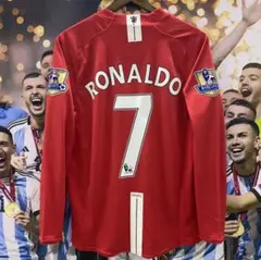 【新品/タグ付き】22/23 マンチェスターU ♯7 C・ロナウド【Mサイズ】 美品 】04-06シーズン マンチェスター・U #7 C・ロナウド 【M