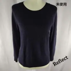 お値下げ♪未使用☆Reflect♡ネイビー 長袖 ニットセーター