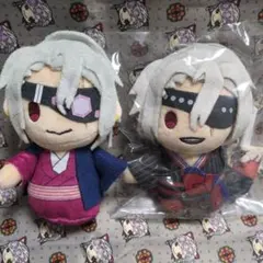 鬼滅の刃 宇髄天元 ぽてっとますこっとぬいぐるみ 2個セット