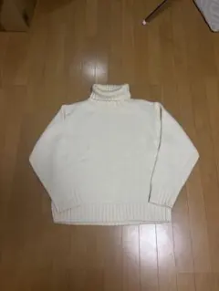 タートルネック　ニット　OLDUNIQLO