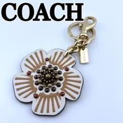 新品/未使用】COACH デイジーフローラルチャーム バッグチャーム 花型