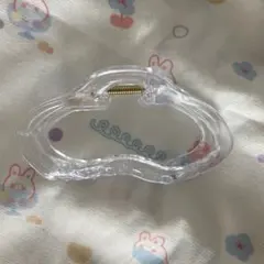 クリア バンスクリップ 透明