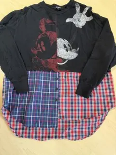 Desigual ミッキーマウス 長袖Tシャツ L