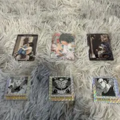 アニメキャラクター ホログラムカード 6枚セット