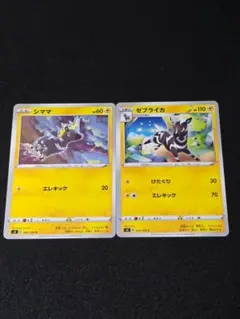 シママ ゼブライカ S4 仰天のボルテッカー 進化セット ポケカ