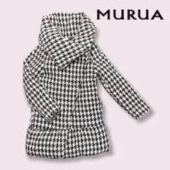 セール中‼︎【MURUA】定価一万円以上★激安★千鳥柄ペプラムコートのサムネイル