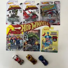 ホットウィール アメコミ　6台セット