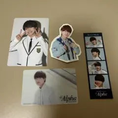 なにわ男子 大橋和也 シール ファミクラストア限定盤 HARDWORK他