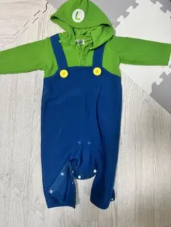 ルイージ風ロンパース（緑・青）