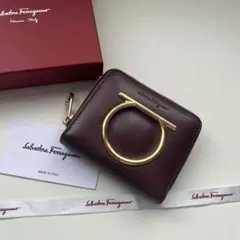451 極上美品 Ferragamo サルバトーレフェラガモ コンパクト 財布のサムネイル