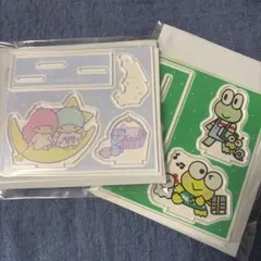 サンリオ ビッグアクリルスタンド リトルツインスターズ&けろけろけろっぴ